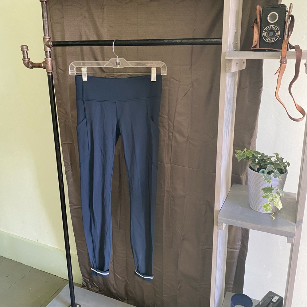 Lululemon Blue Running Leggings